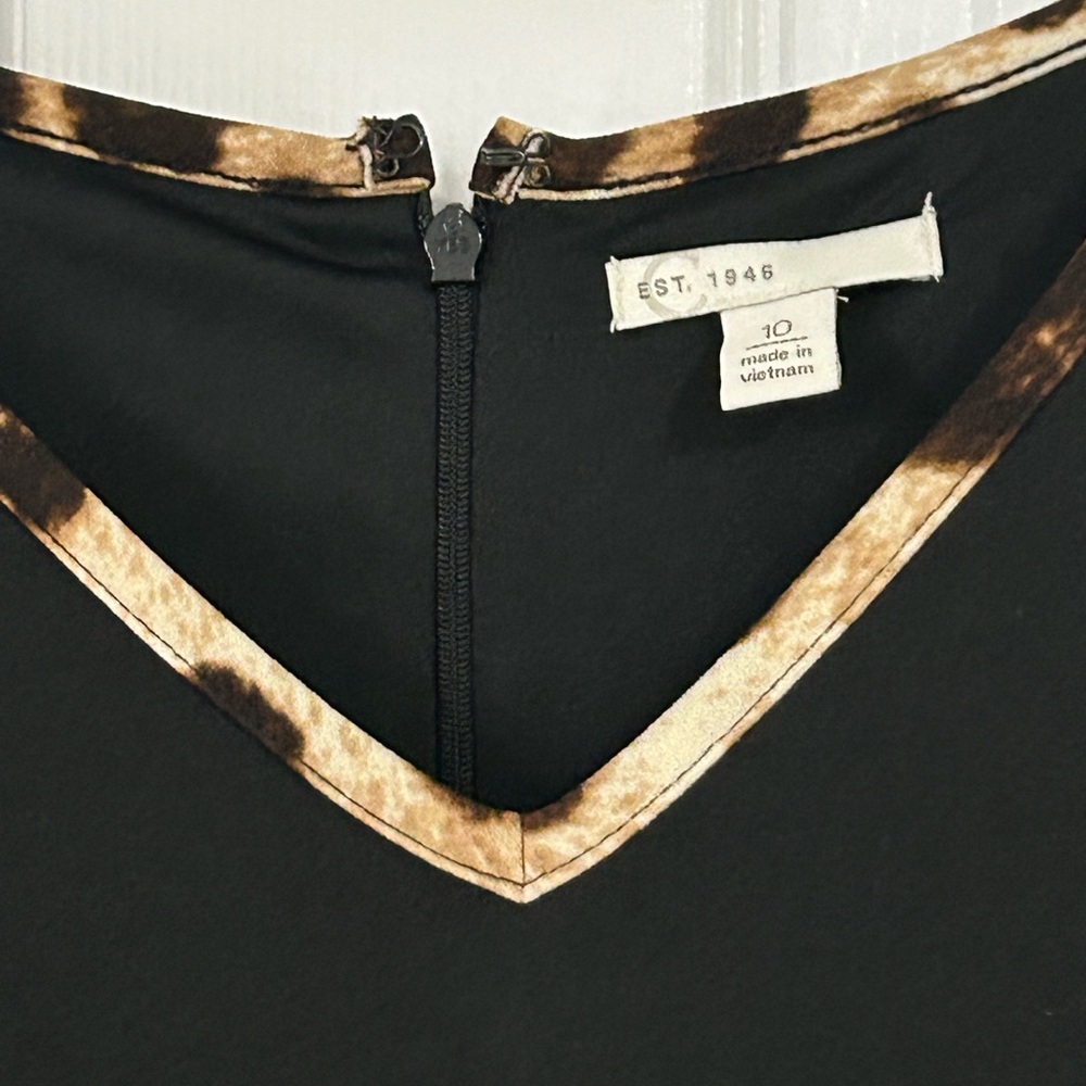C’EST 1946 Casual Dress Black with Bell Sleeves